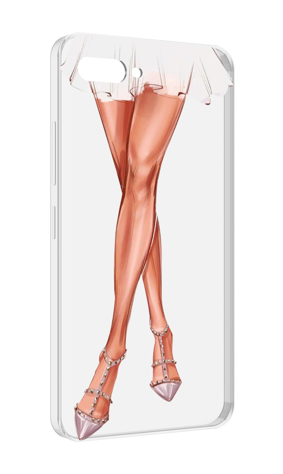 

Чехол MyPads Ножки для ITEL A25 / ITEL A25 Pro / ITEL A35, Прозрачный, Tocco