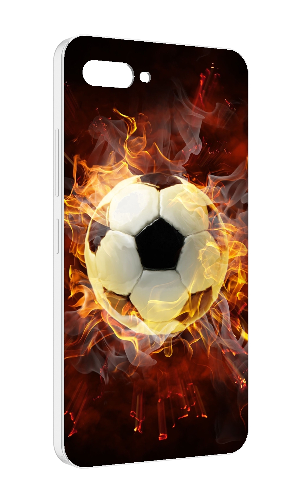 

Чехол MyPads Огненный-мяч для ITEL A25 / ITEL A25 Pro / ITEL A35, Прозрачный, Tocco