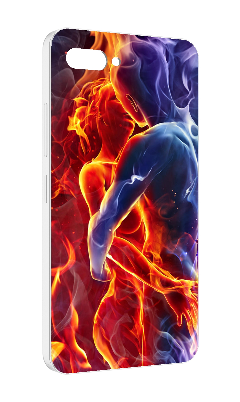 

Чехол MyPads Огонь-вода для ITEL A25 / ITEL A25 Pro / ITEL A35, Прозрачный, Tocco
