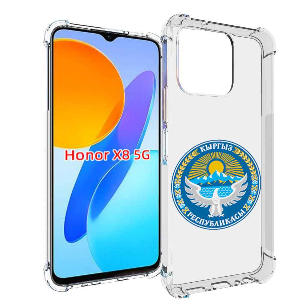 

Чехол MyPads герб-киргизия для Honor X8 5G, Прозрачный, Tocco