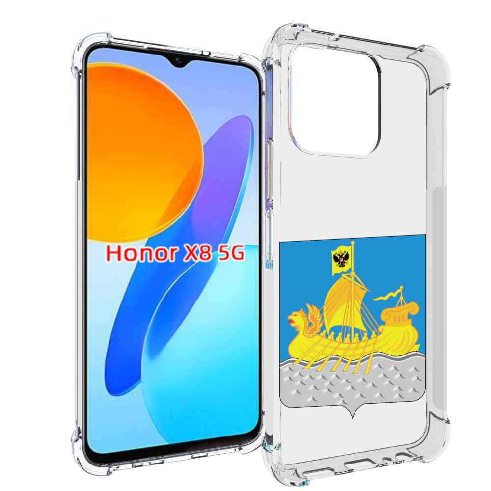 

Чехол MyPads герб-косромская-область для Honor X8 5G, Прозрачный, Tocco