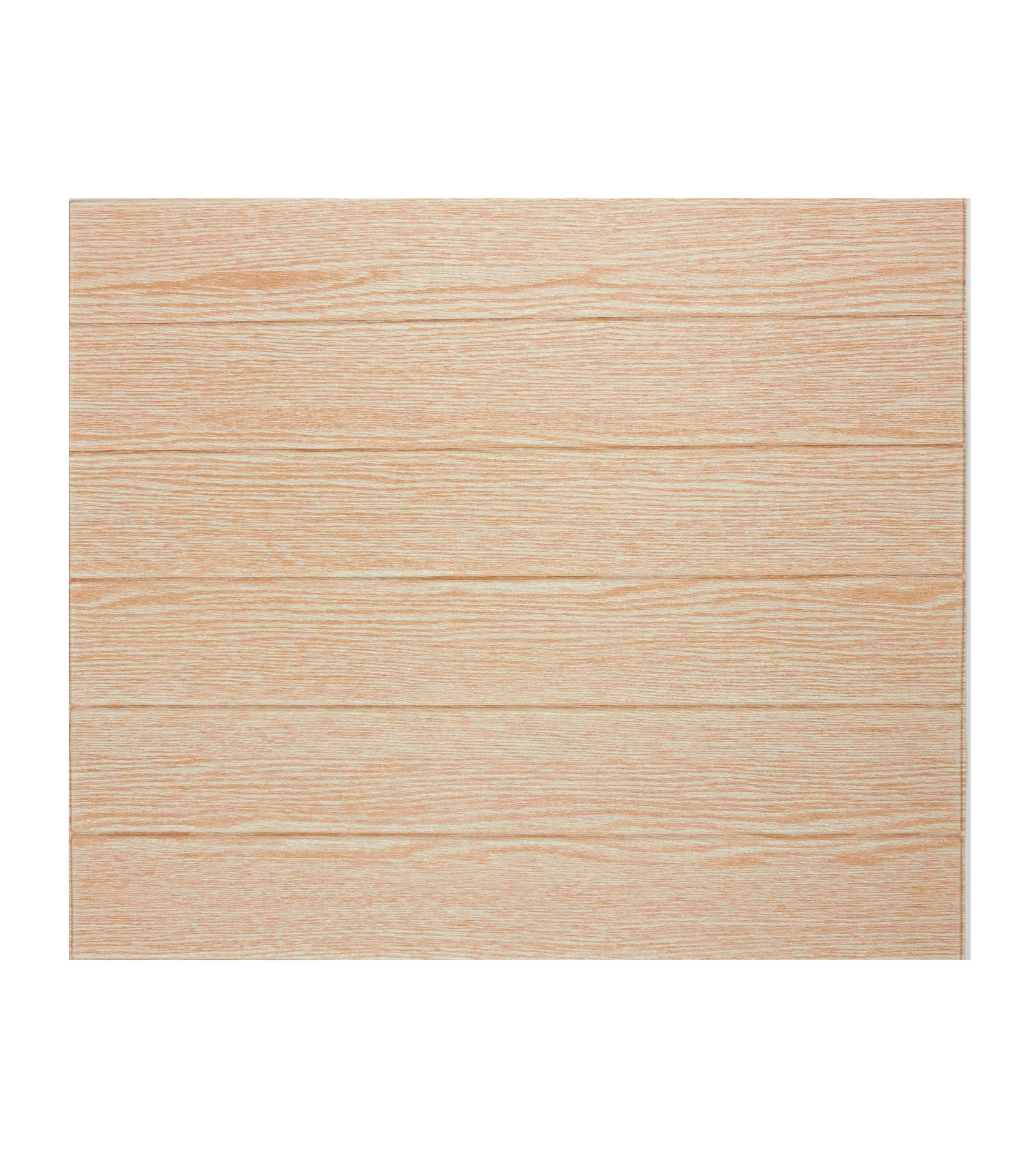 фото Панель самокл decoself 3d вагонка beige 70*60*0,4см (уп=10 шт, кор=16 уп) wg-whbg