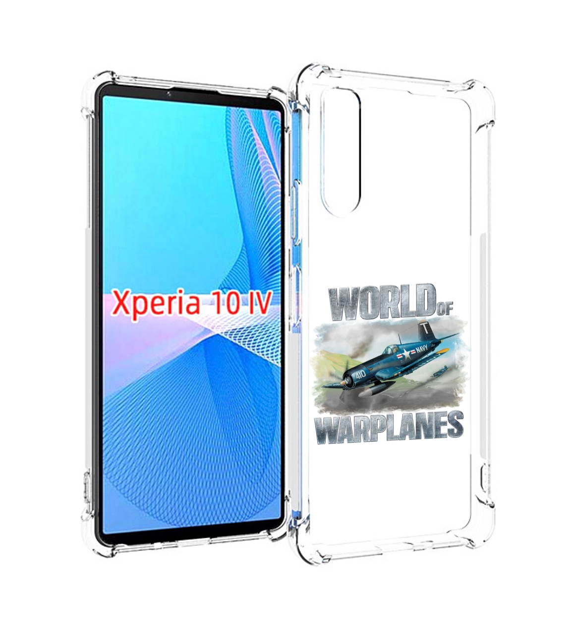 

Чехол MyPads Боевой самолет для Sony Xperia 10 IV (10-4), Прозрачный, Tocco