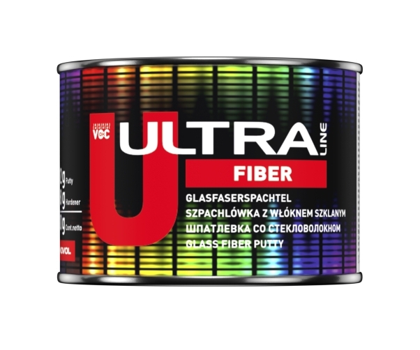 Шпатлевка NOVOL со стекловолокном ULTRA FIBER (1,75 кг.)