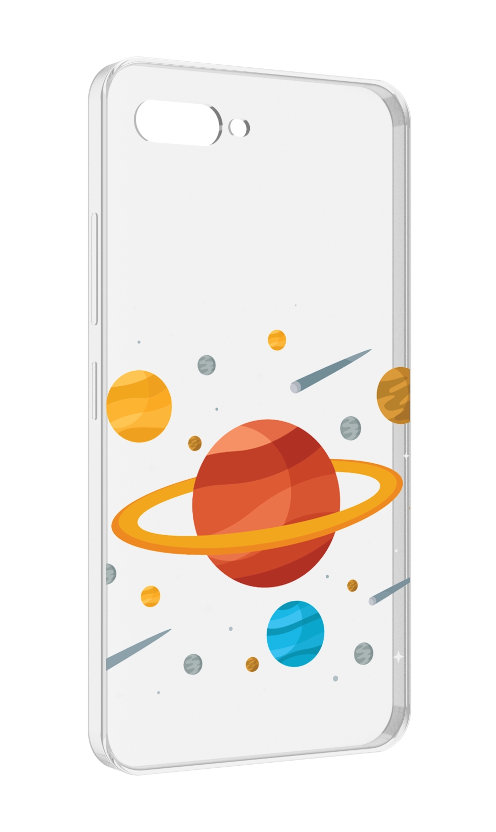 

Чехол MyPads Планета-Сатурн для ITEL A25 / ITEL A25 Pro / ITEL A35, Прозрачный, Tocco