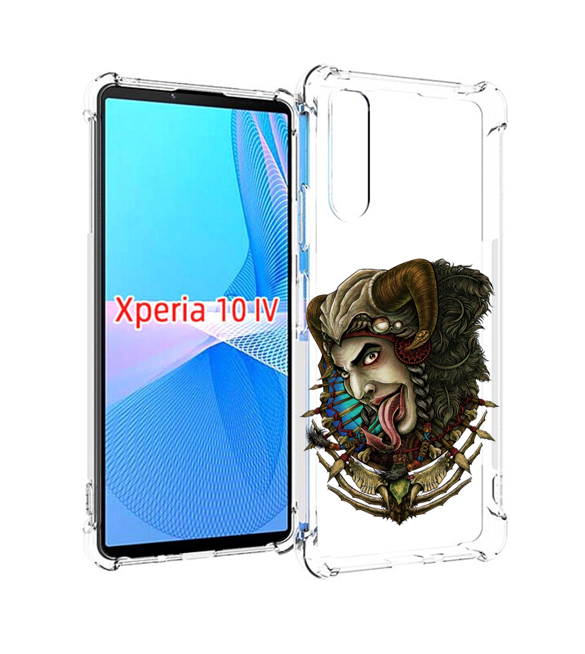 

Чехол MyPads длинный язык для Sony Xperia 10 IV (10-4), Прозрачный, Tocco