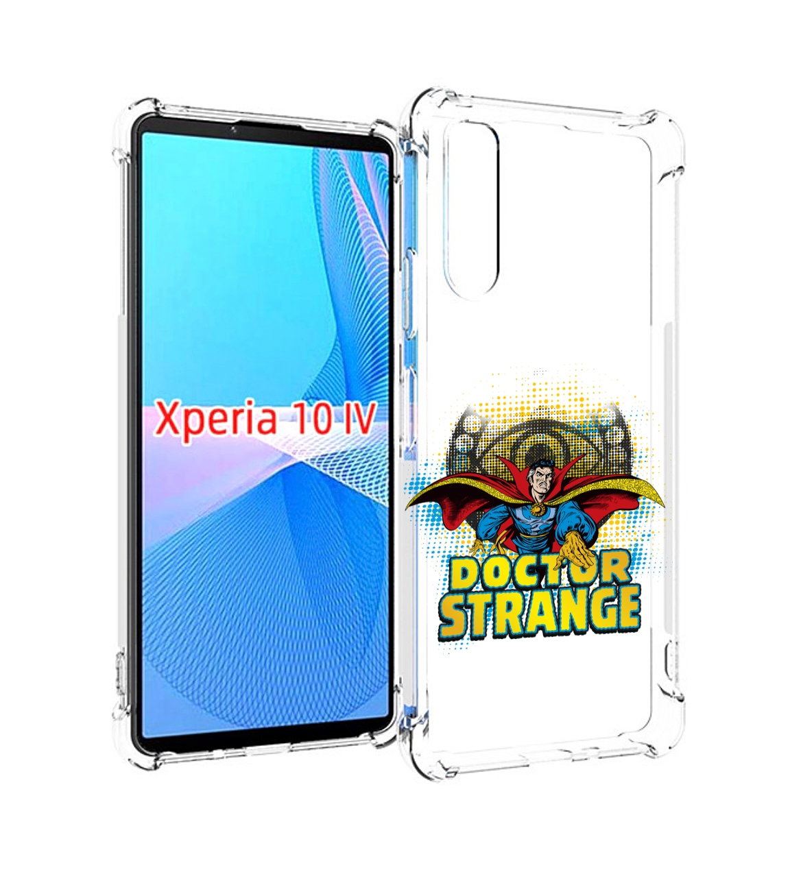 

Чехол MyPads доктор стренж рисунок для Sony Xperia 10 IV (10-4), Прозрачный, Tocco