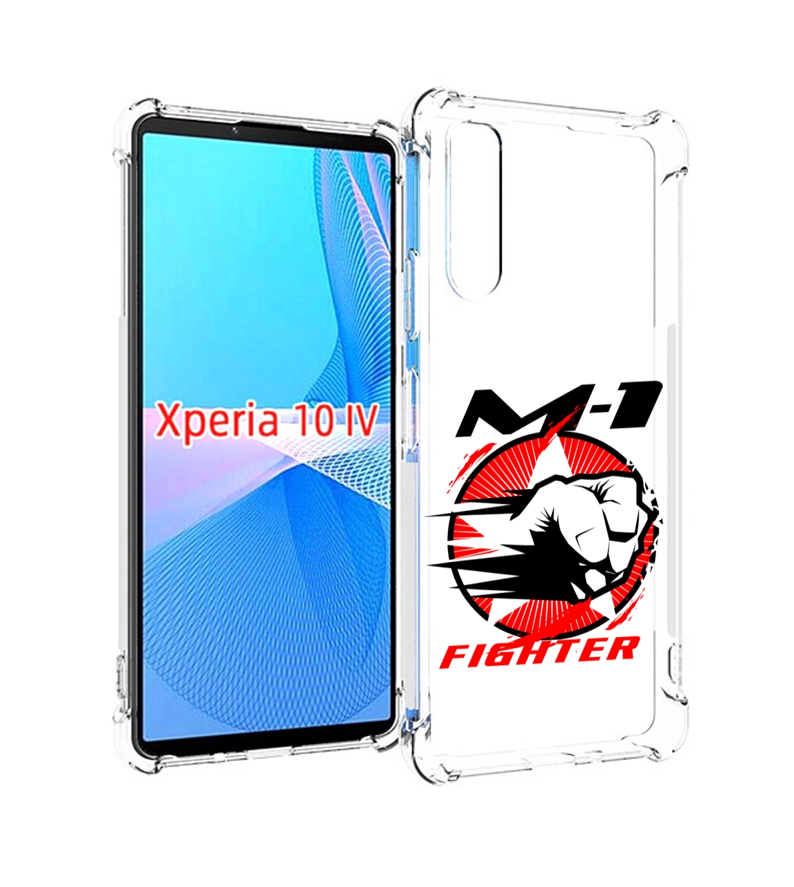 

Чехол MyPads единоборства М-1 для Sony Xperia 10 IV (10-4), Прозрачный, Tocco