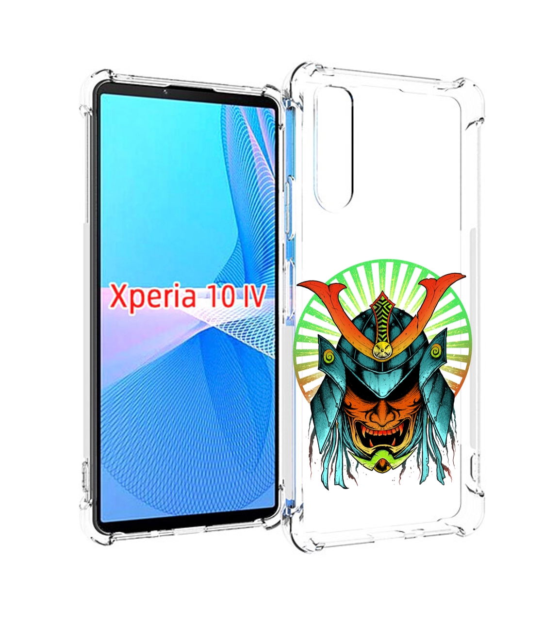 

Чехол MyPads ешимитсу рисунок для Sony Xperia 10 IV (10-4), Прозрачный, Tocco