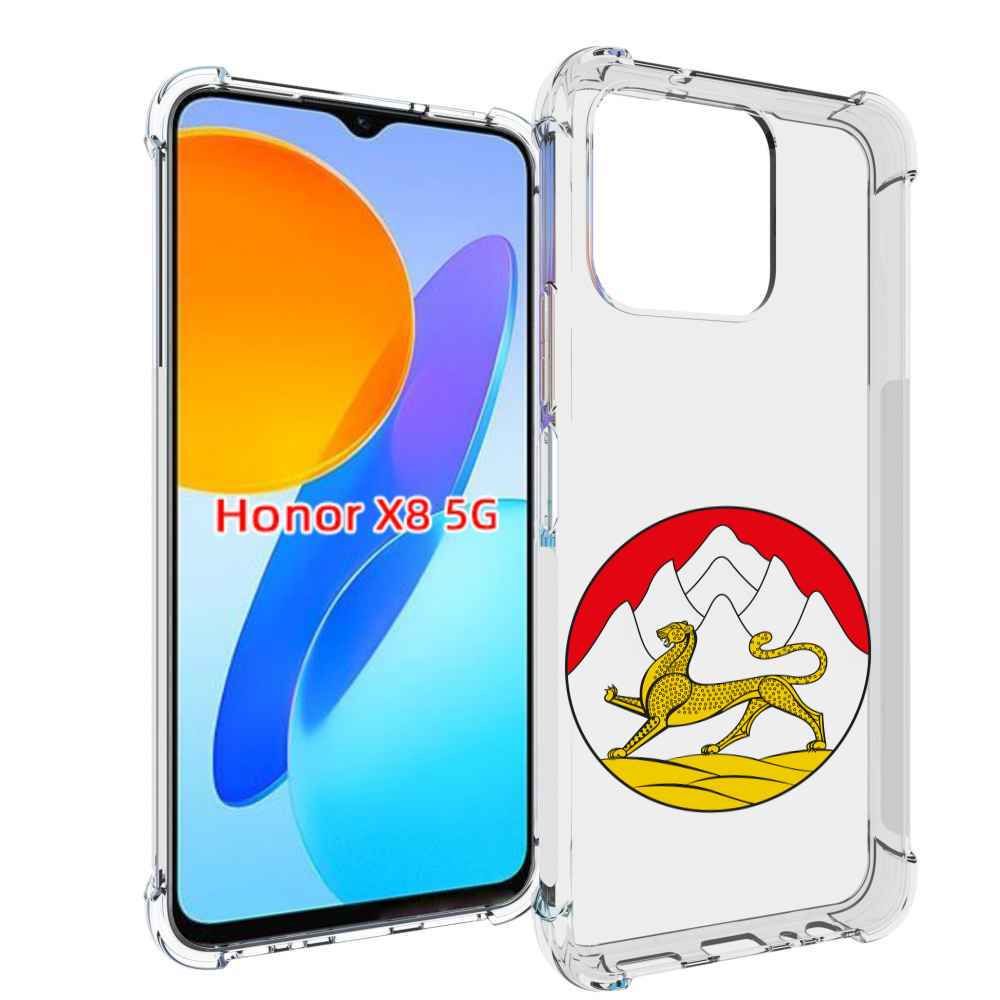 

Чехол MyPads герб-северная-осетия для Honor X8 5G, Прозрачный, Tocco