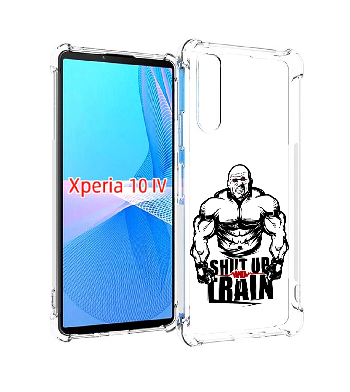 

Чехол MyPads здоровое тело для Sony Xperia 10 IV (10-4), Прозрачный, Tocco