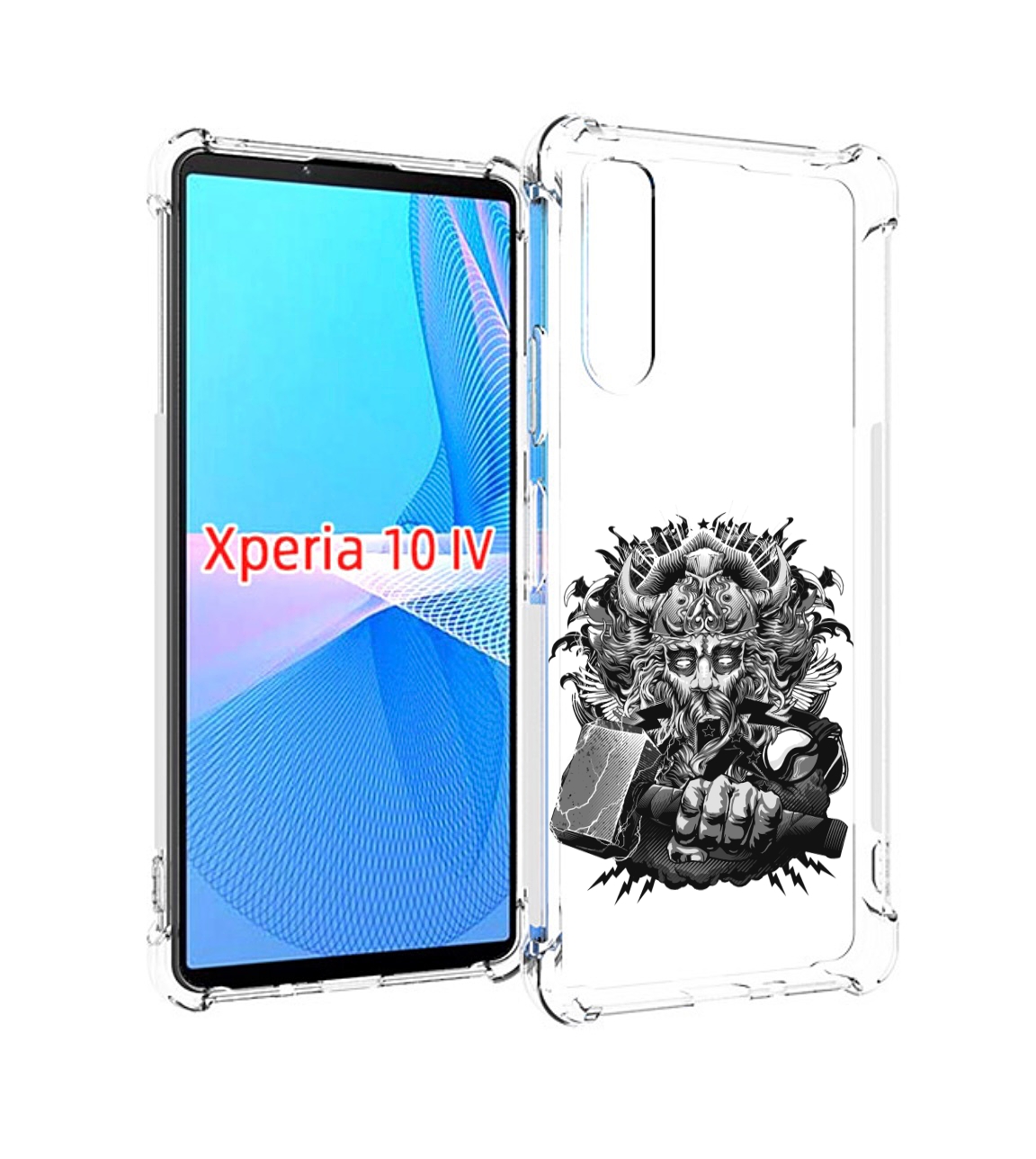 

Чехол MyPads злой тор для Sony Xperia 10 IV (10-4), Прозрачный, Tocco