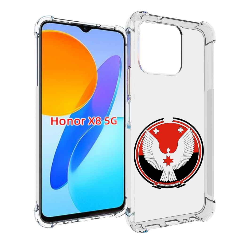 

Чехол MyPads герб-удмуртия-ижевск для Honor X8 5G, Прозрачный, Tocco