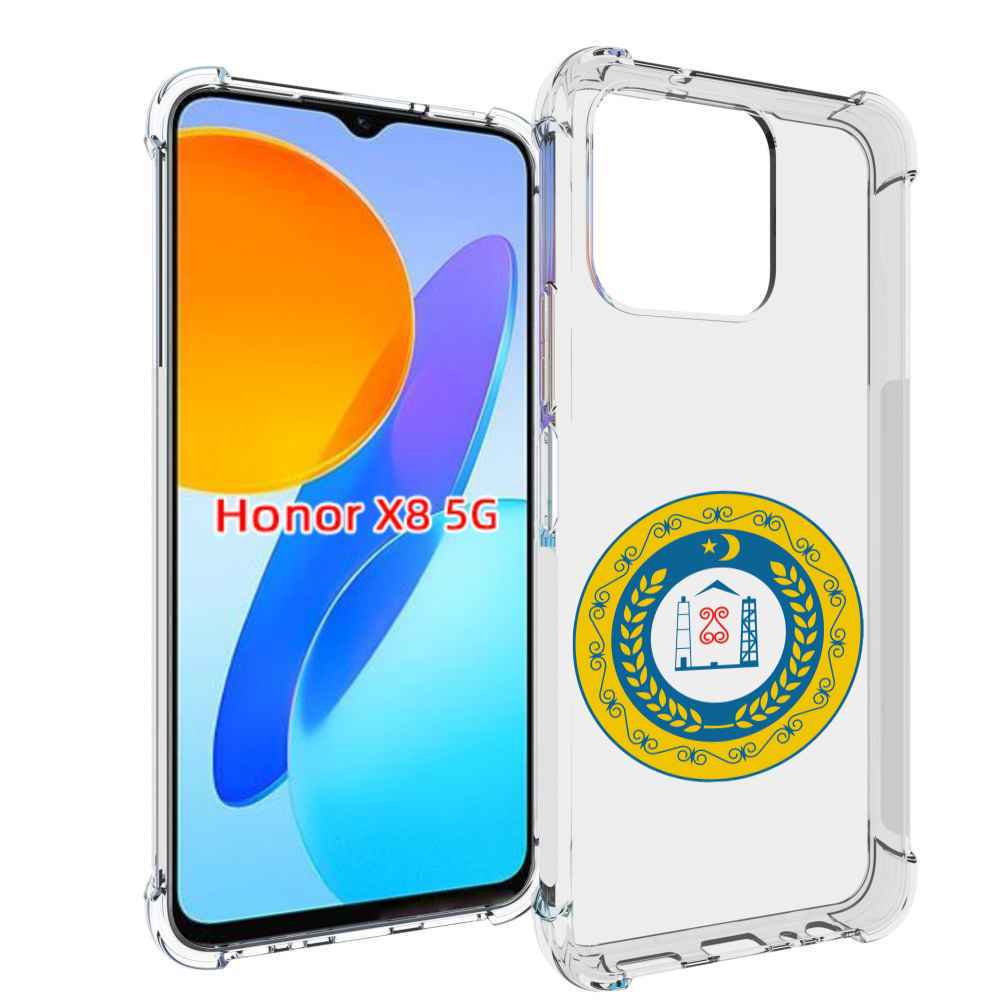 

Чехол MyPads герб-чечня для Honor X8 5G, Прозрачный, Tocco