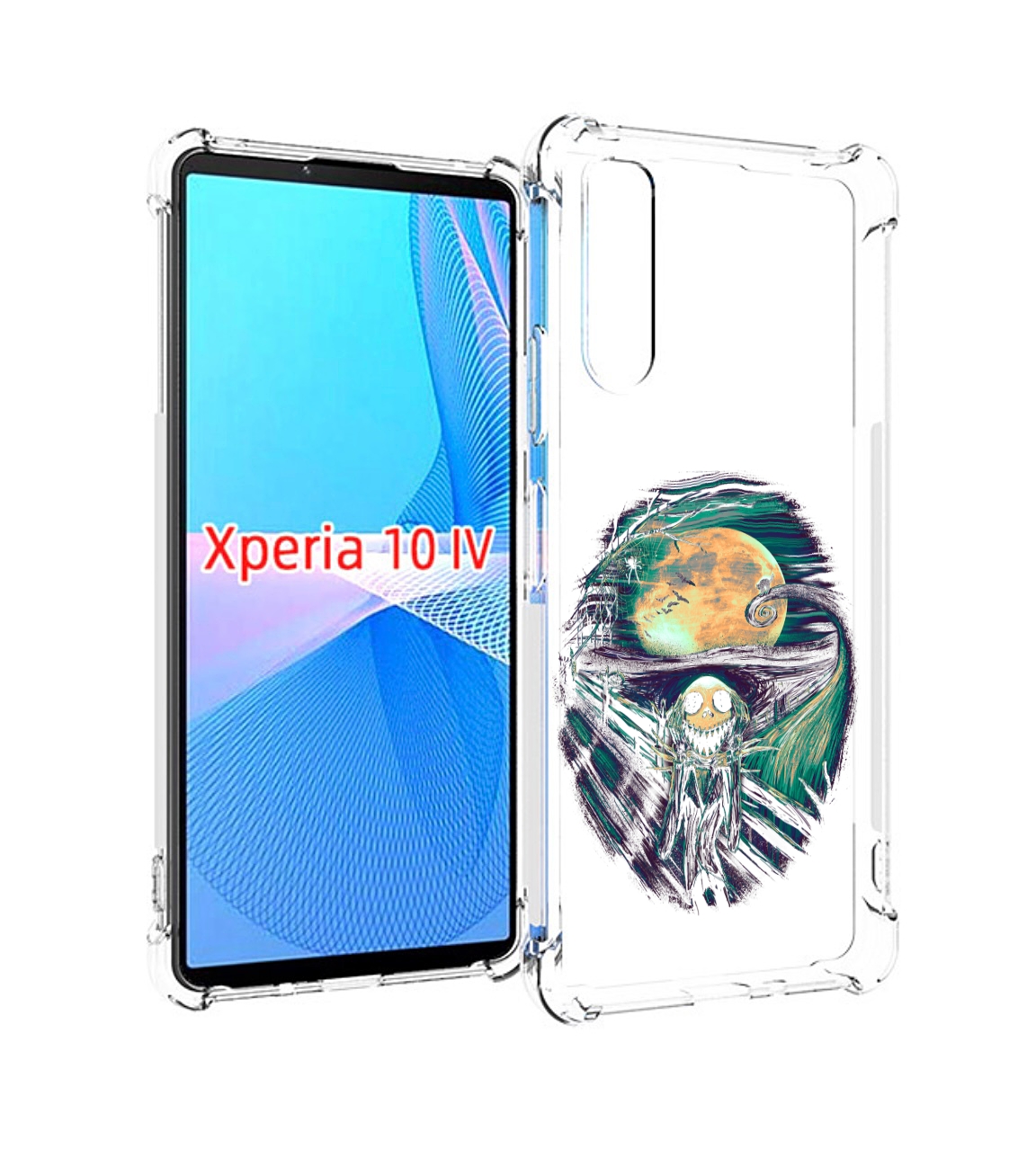 

Чехол MyPads зубастое существо абстракция для Sony Xperia 10 IV (10-4), Прозрачный, Tocco