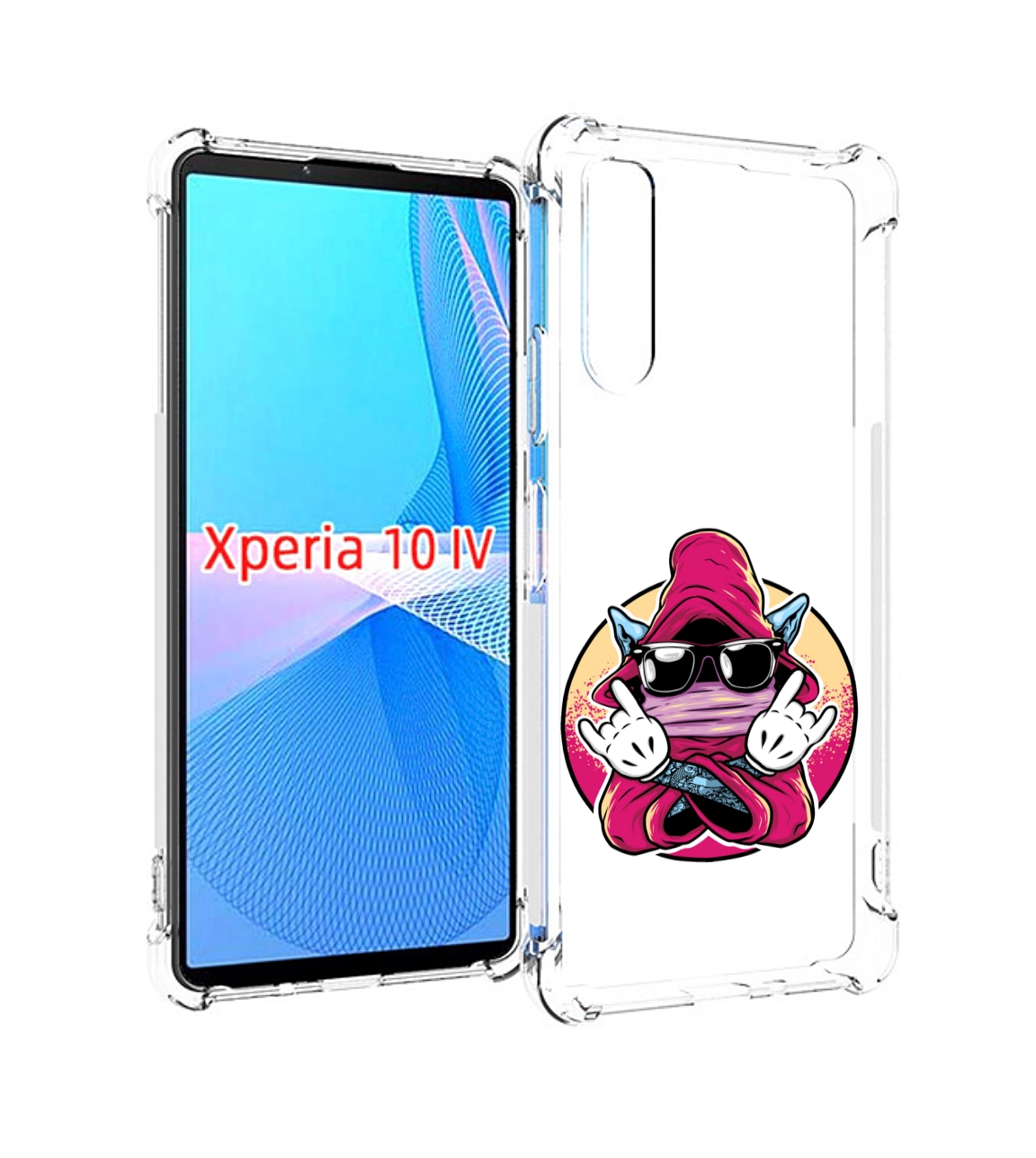 

Чехол MyPads йоу для Sony Xperia 10 IV (10-4), Прозрачный, Tocco