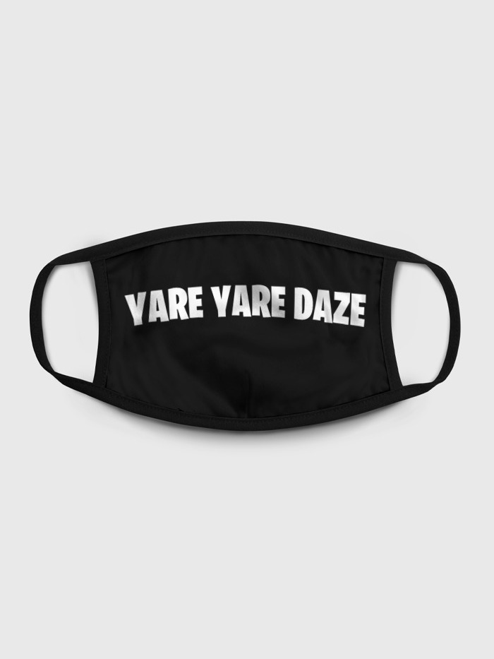 

Многоразовая маска унисекс Burnettie Yare Yare Daze, Разноцветный, Yare Yare Daze