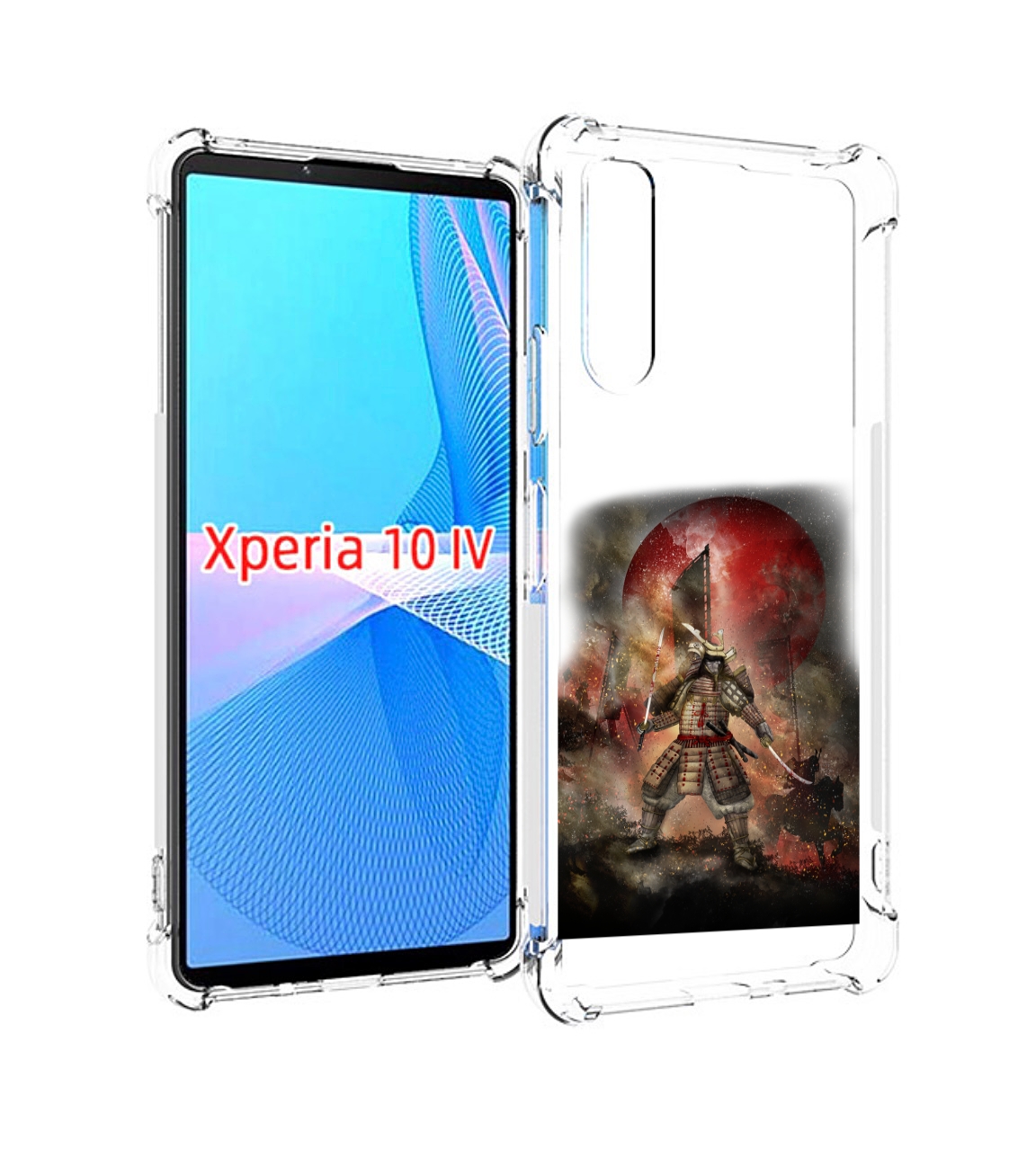 

Чехол MyPads китайскийвоин для Sony Xperia 10 IV (10-4), Прозрачный, Tocco