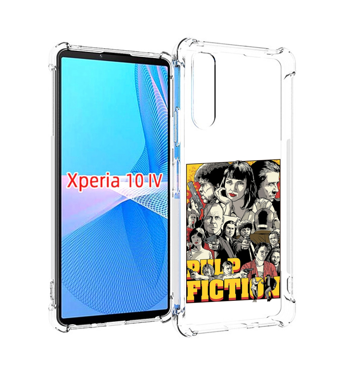 Чехол MyPads комикс картинка для Sony Xperia 10 IV (10-4)