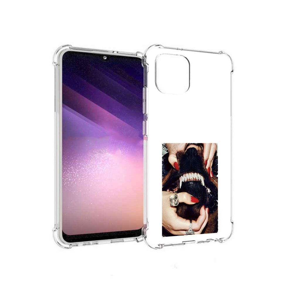 

Чехол MyPads Tocco для Samsung Galaxy A03 маникюр (PT226903.537.457), Прозрачный, Tocco