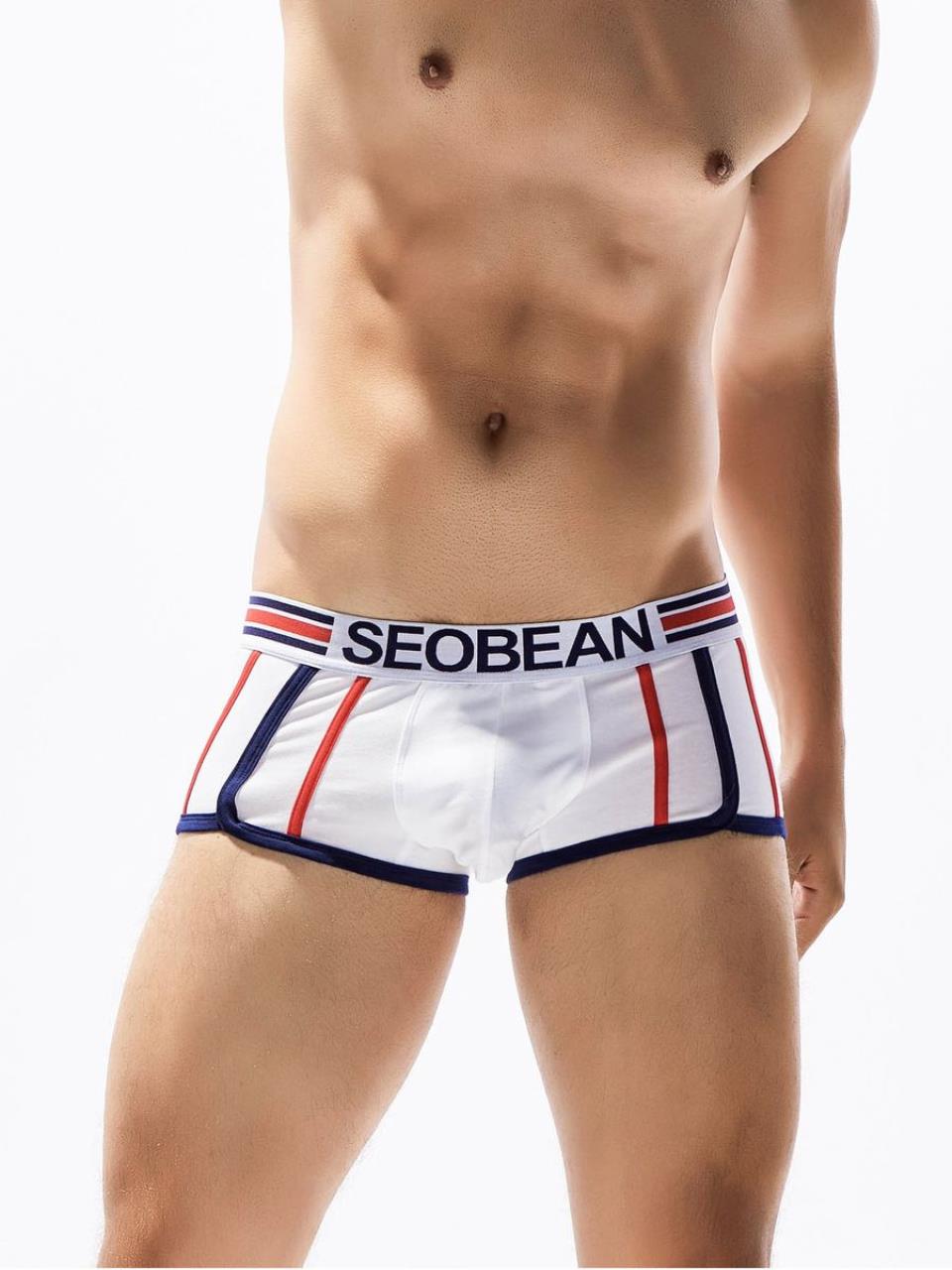 

Трусы мужские seobean 70212 белые L, Белый, 70212