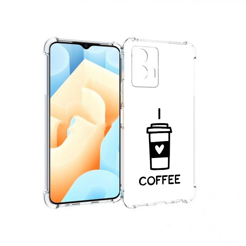 

Чехол MyPads Tocco для Vivo U5 Я люблю кофе (PT226979.416.206), Прозрачный, Tocco
