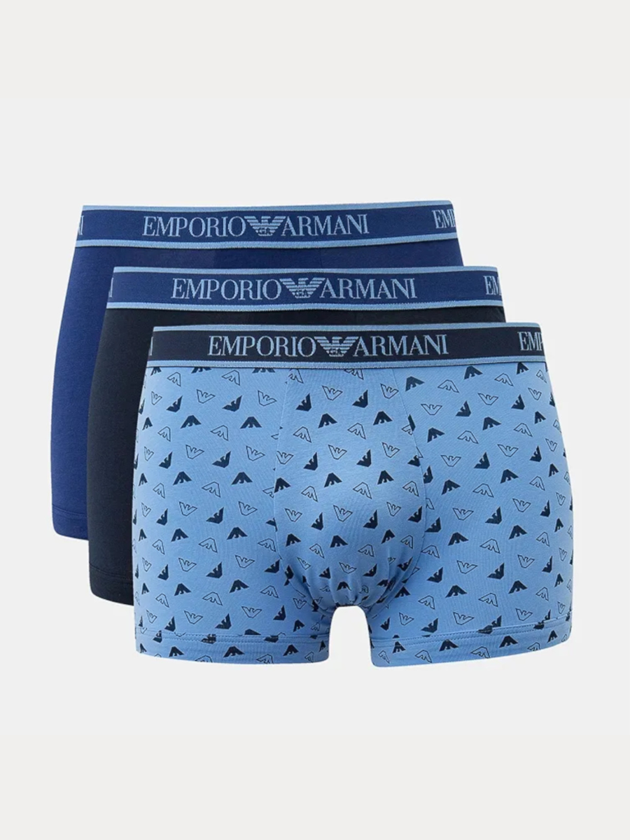 

Комплект трусов мужских Emporio Armani 112130_4F717 разноцветных XXL, 3 шт., Разноцветный, 112130_4F717