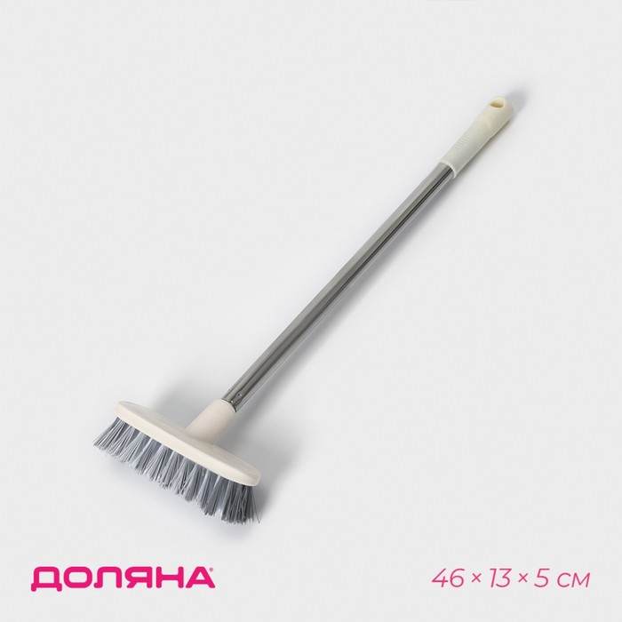 

Щетка на ручке, 46х13х5 см, цвет МИКС