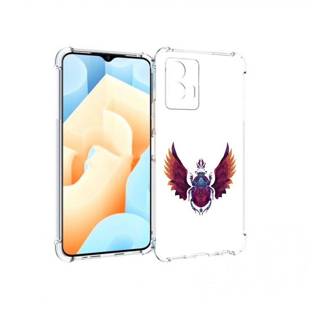 

Чехол MyPads Tocco для Vivo U5 алмазный скоробей (PT226979.416.219), Прозрачный, Tocco
