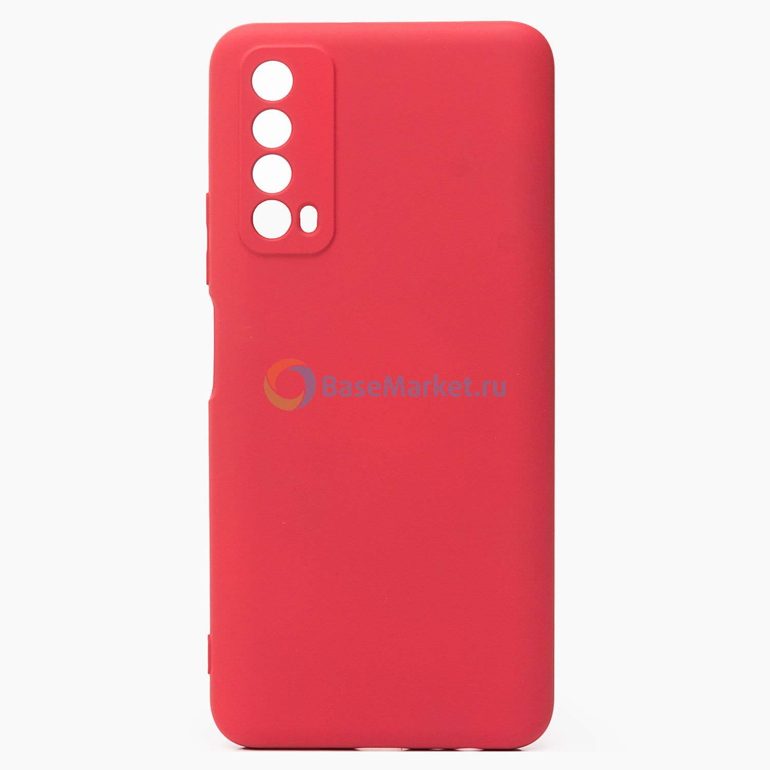 

Чехол накладка Activ Full Original Design BaseMarket для Huawei P Smart (2021) (бордовый)