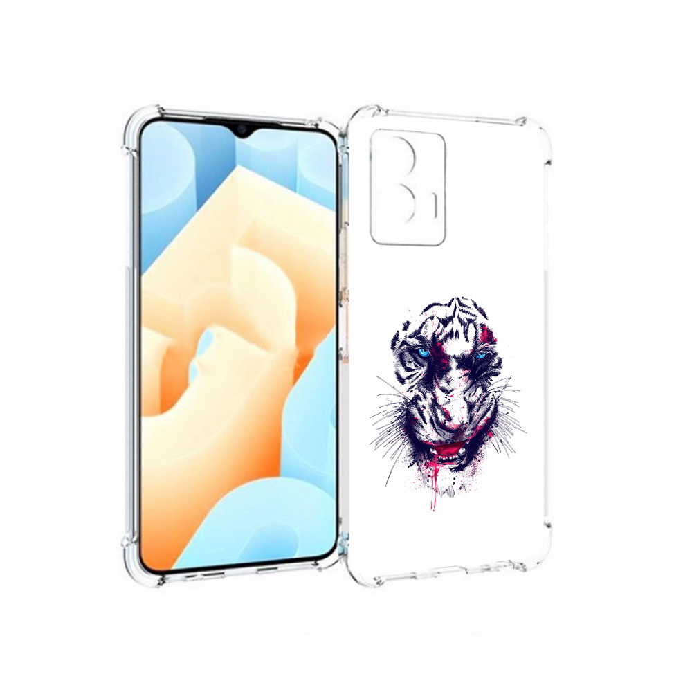 

Чехол MyPads Tocco для Vivo U5 безумный тигр (PT226979.416.228), Прозрачный, Tocco