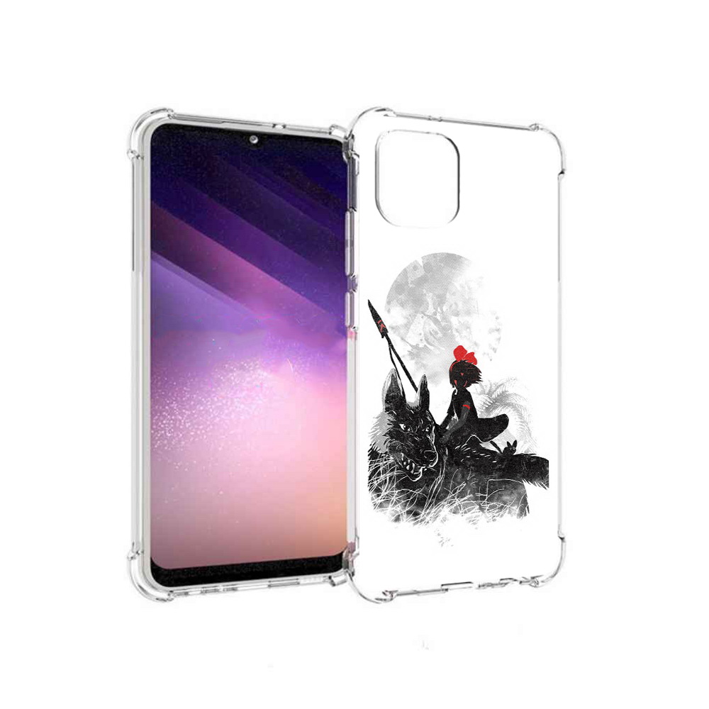 Чехол MyPads Tocco для Samsung Galaxy A03 мононоке (PT226903.537.481)