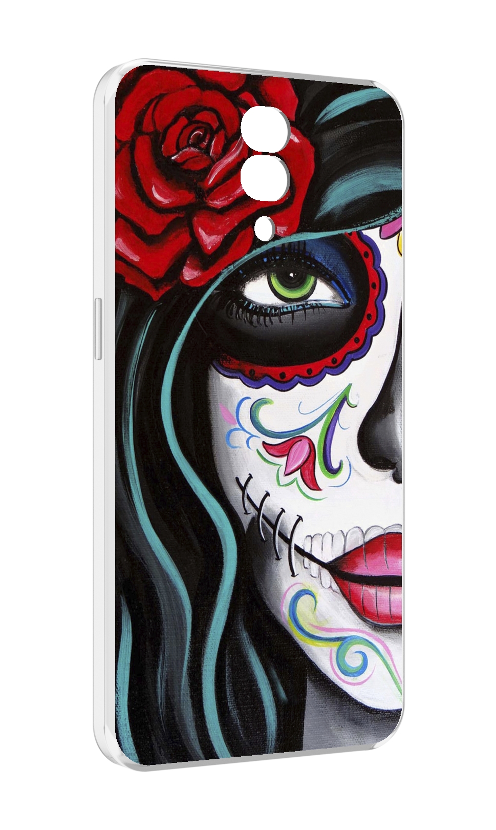 

Чехол MyPads девушка в масочке расписная женский для Blackview BV7200, Прозрачный, Tocco