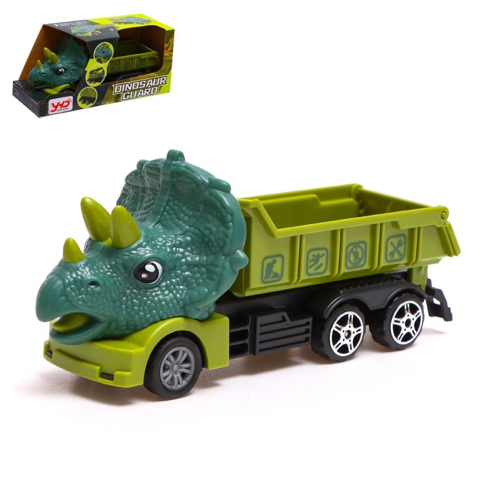

Грузовик инерционный DINO, Зеленый