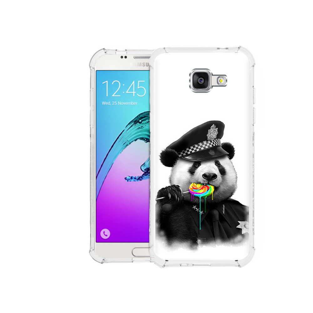 

Чехол MyPads Tocco для Samsung Galaxy A5 (2016) Панда полиция (PT25252.581.130), Прозрачный, Tocco