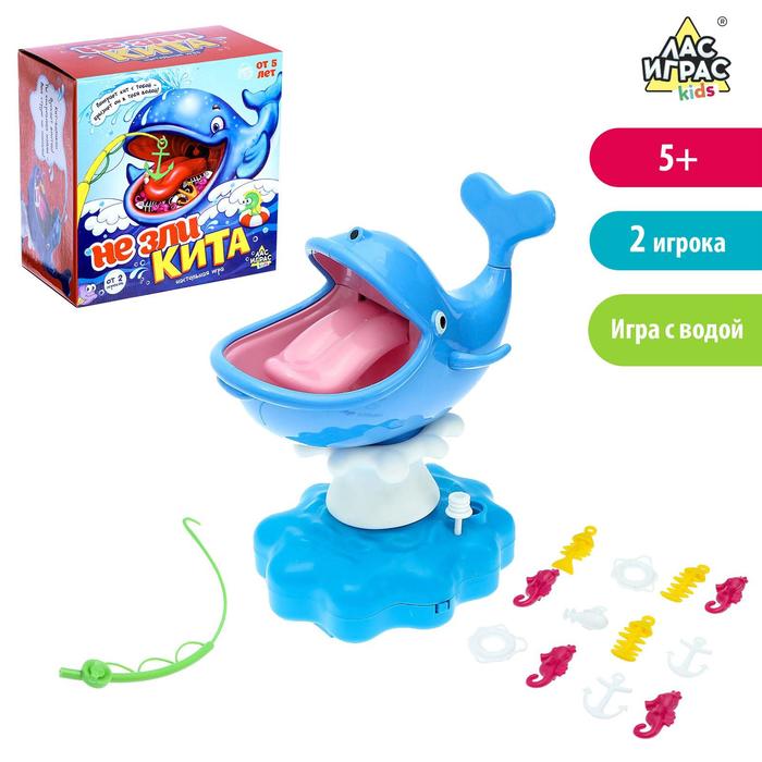 

Настольная игра на ловкость Не зли кита