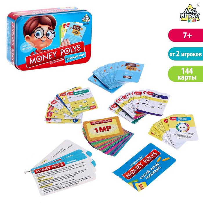 

Настольная игра Money Polys Захвати мир