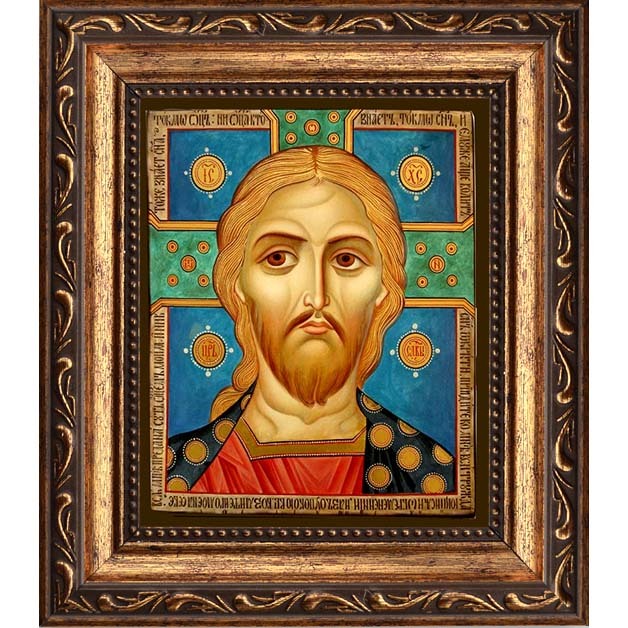 

Спас Златые Власы. Икона Иисуса Христа на холсте.