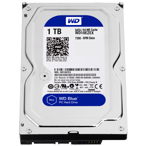 

Внутренний HDD диск WD Caviar Blue WD10EZEX, 1ТБ (0T-00010093), Caviar Blue WD10EZEX, 1ТБ, HDD