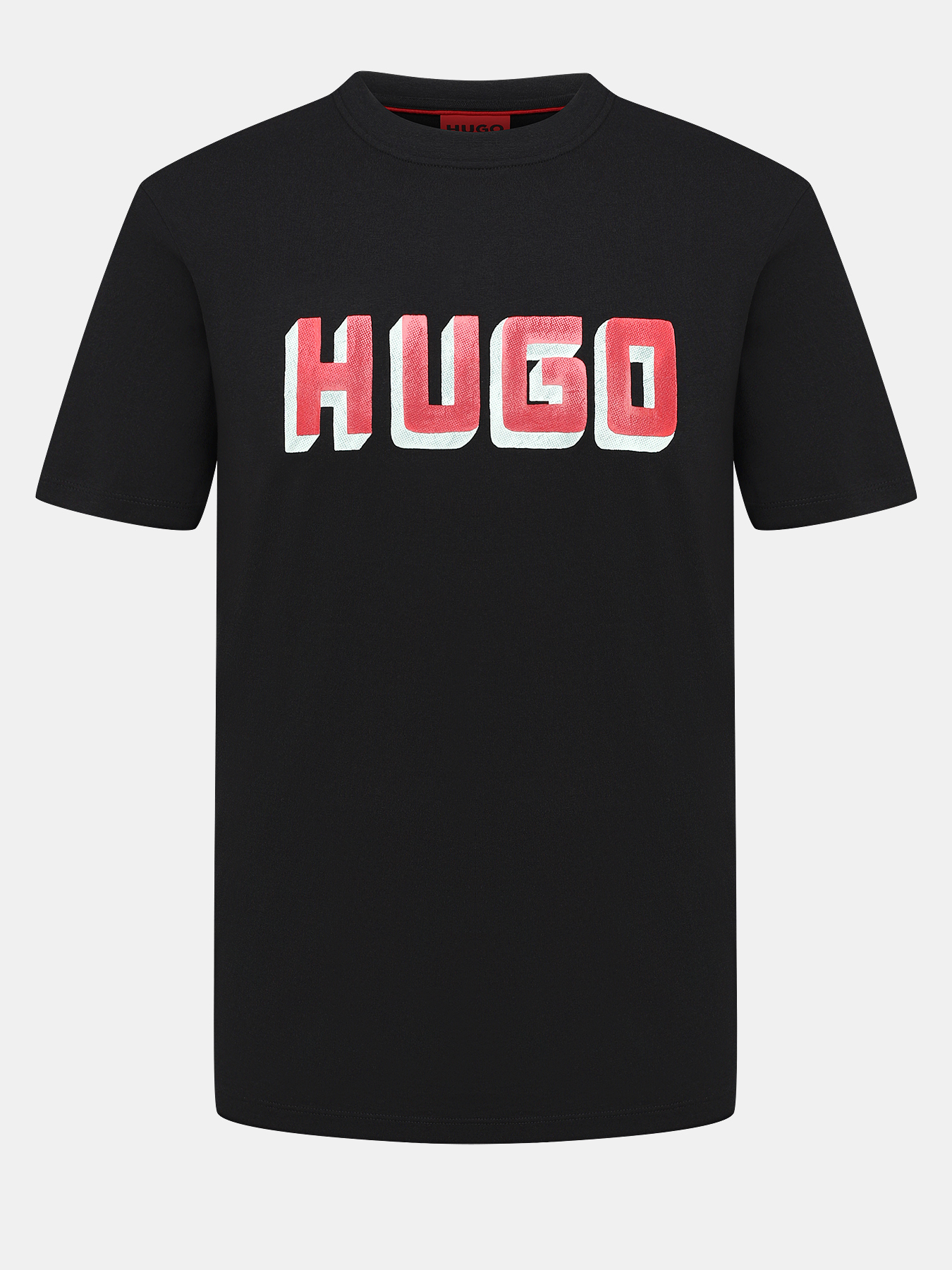 

Футболка мужская HUGO 490539 черная XL, Черный, 490539