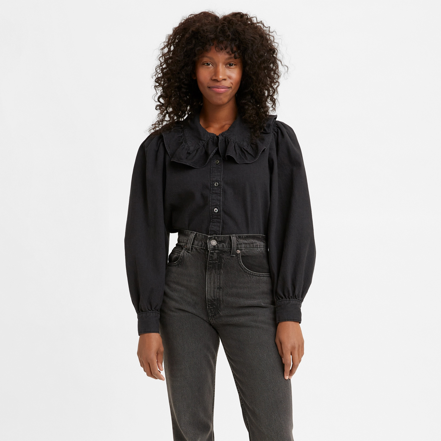 

Блуза женская Levi's A0918-0001 черная M, A0918-0001