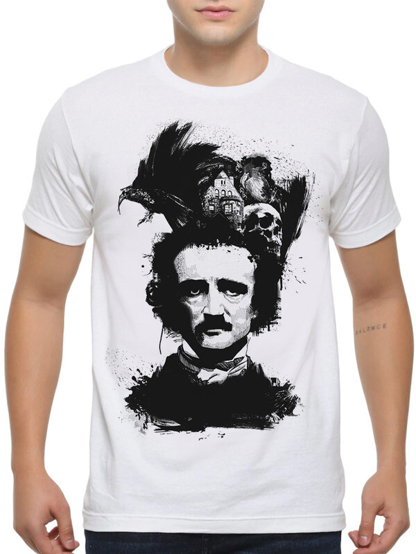 

Футболка мужская DreamShirts Studio Эдгар Аллан По 225-edgarallanpoe-2 белая L, Белый, Эдгар Аллан По 225-edgarallanpoe-2