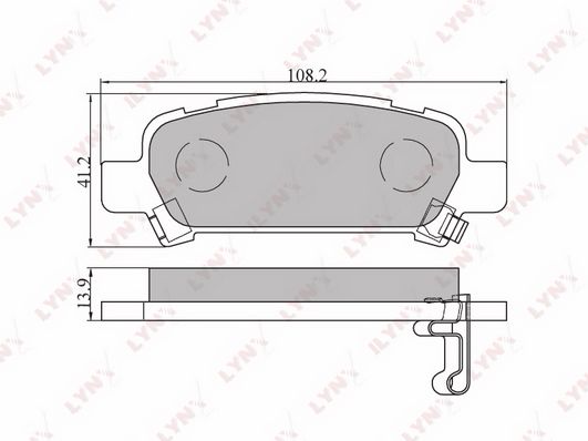 

Колодки торм.зад.SUBARU IMPREZA 2.0 00=>/FORESTER 97=>/LEGACY 00-03/2.5-3.0 03=>