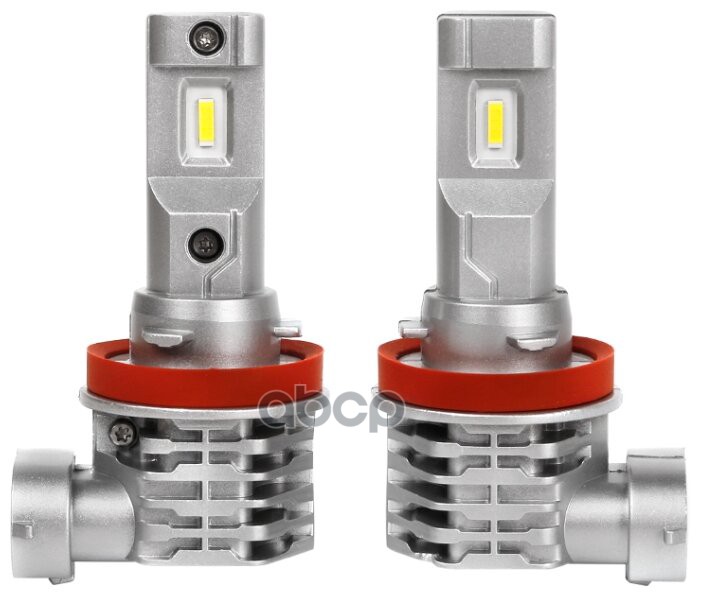 

Лампа светодиодная 12v h11 25w 4500lm 5000k vizant cree tech 2 шт. картон m4h11