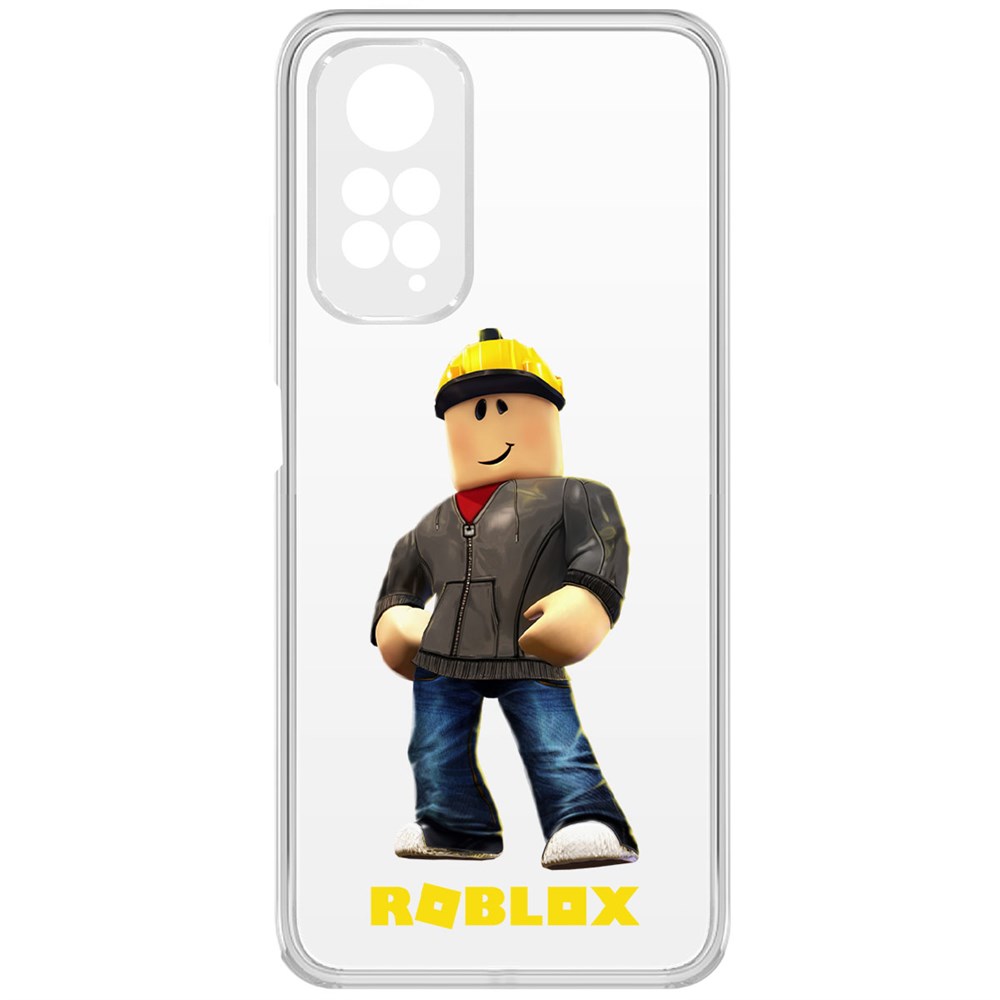 

Чехол-накладка Roblox-Строитель для Xiaomi Redmi Note 11S, Прозрачный