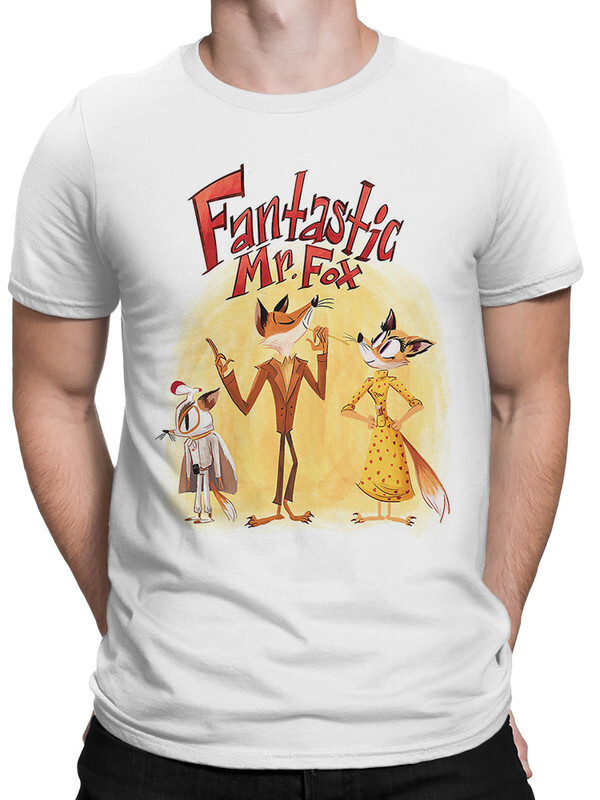 

Футболка мужская DreamShirts Studio Бесподобный Мистер Фокс 229-mrfox-2 белая S, Белый, Бесподобный Мистер Фокс 229-mrfox-2
