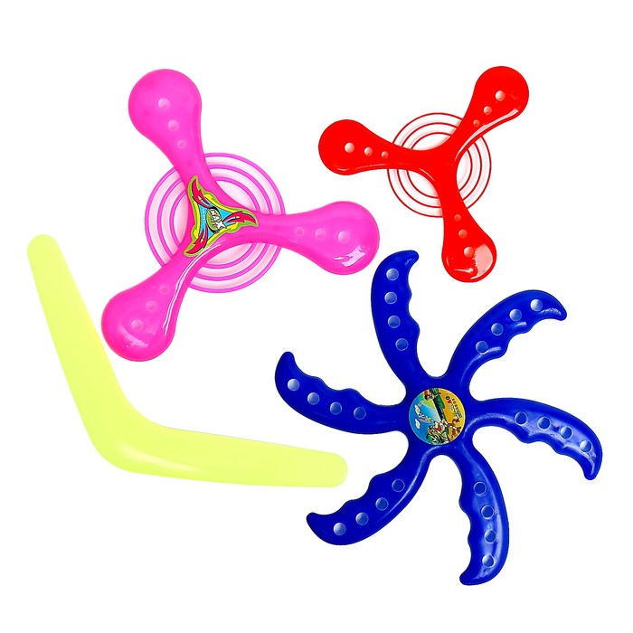 

Бумеранг, набор 4 штуки, цвета МИКС