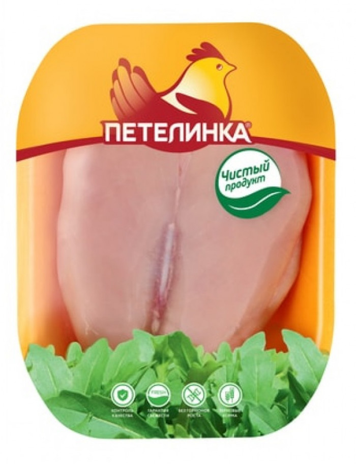 

Грудка куриная Петелинка без кожи охлажденная +- 700 г