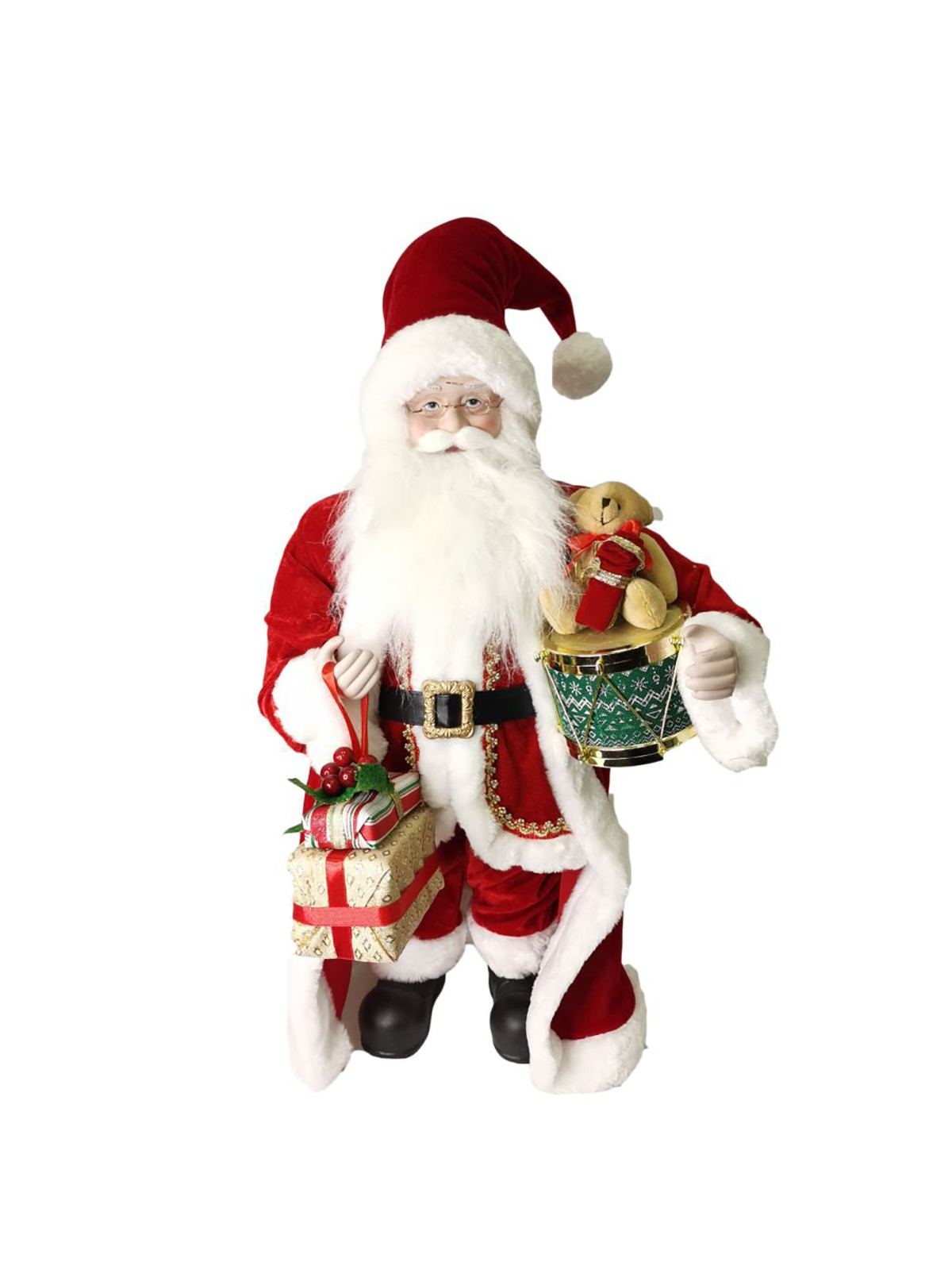 

Новогодняя фигурка Remecoclub Дед Мороз 752802]REM 40x22x83 см, Красный;белый, Дед Мороз