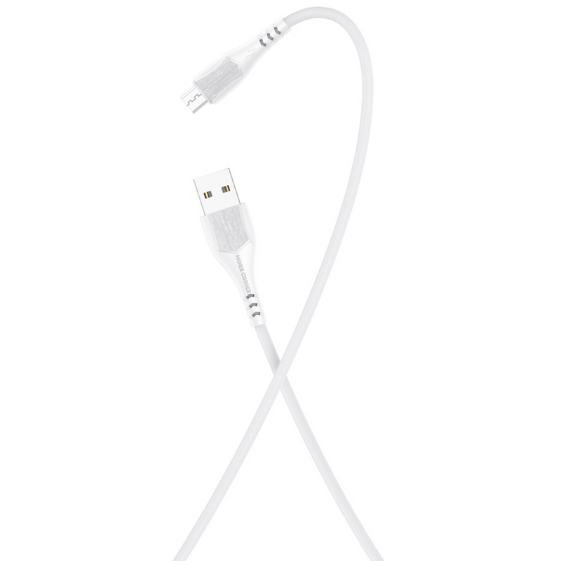 фото Дата-кабель more choice k22m usb 2.4a для micro usb tpe 1м white